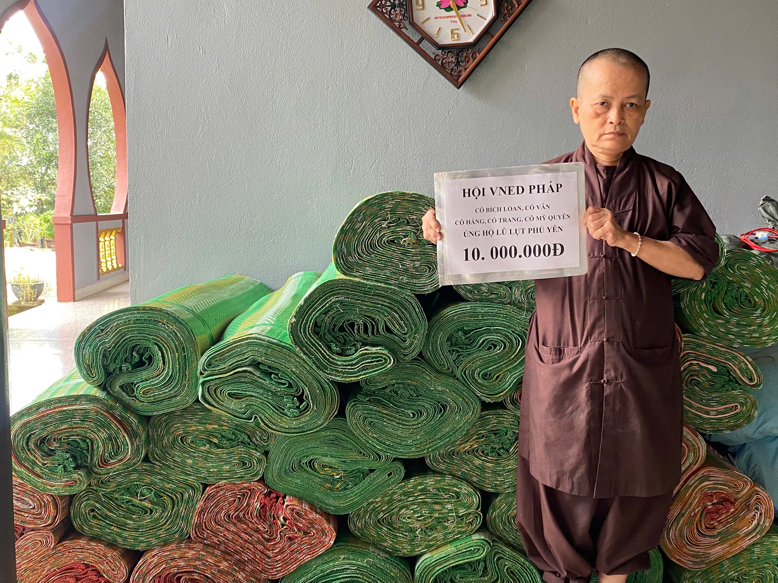 Dieu Hue , religieuse à la pagode Bac Lâm 