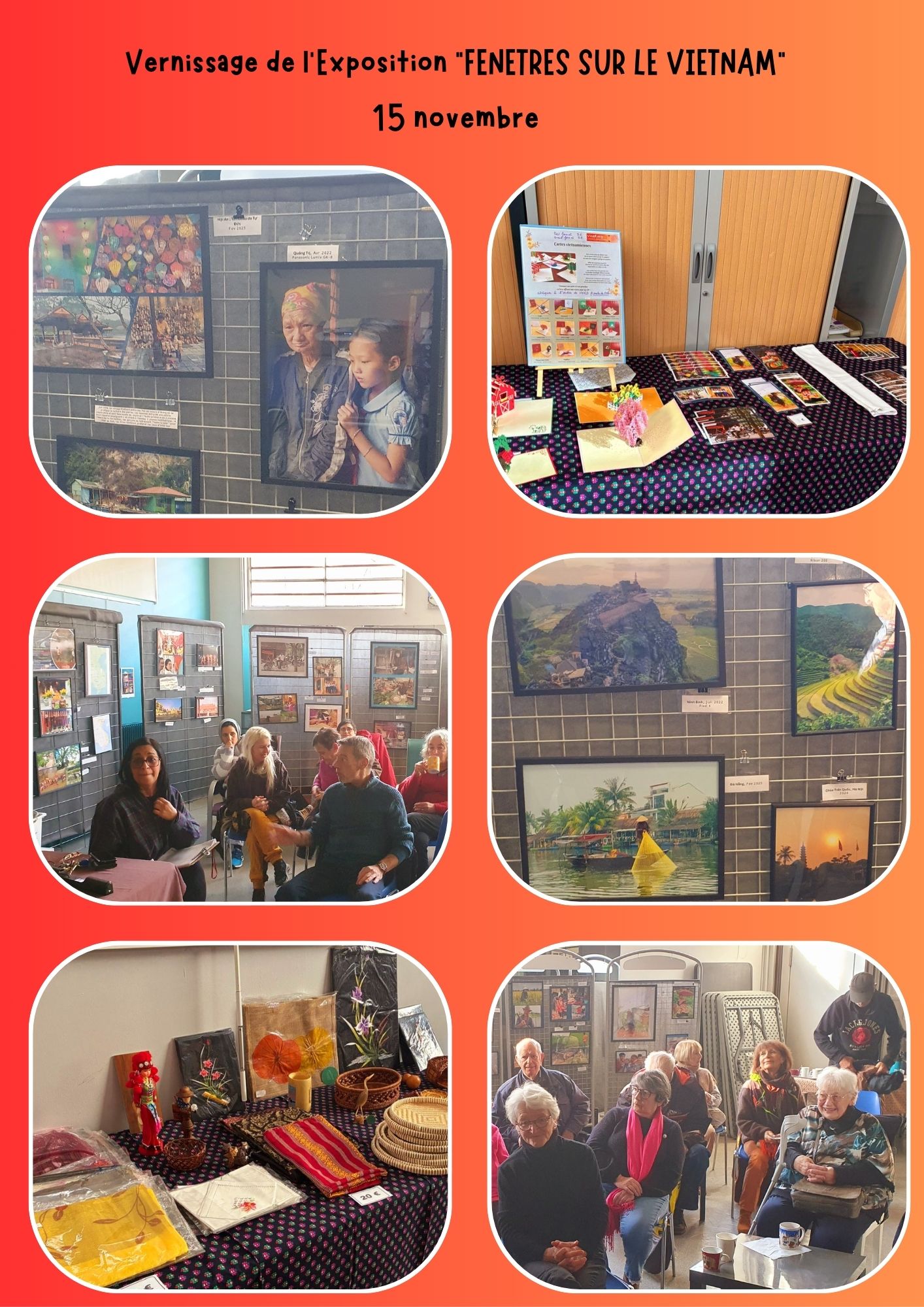 Exposition " Fenêtre sur le Vietnam "
